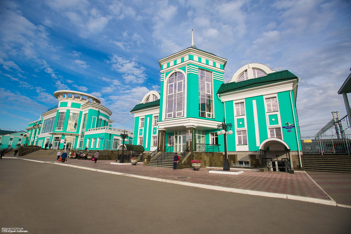 Вокзал города Омска