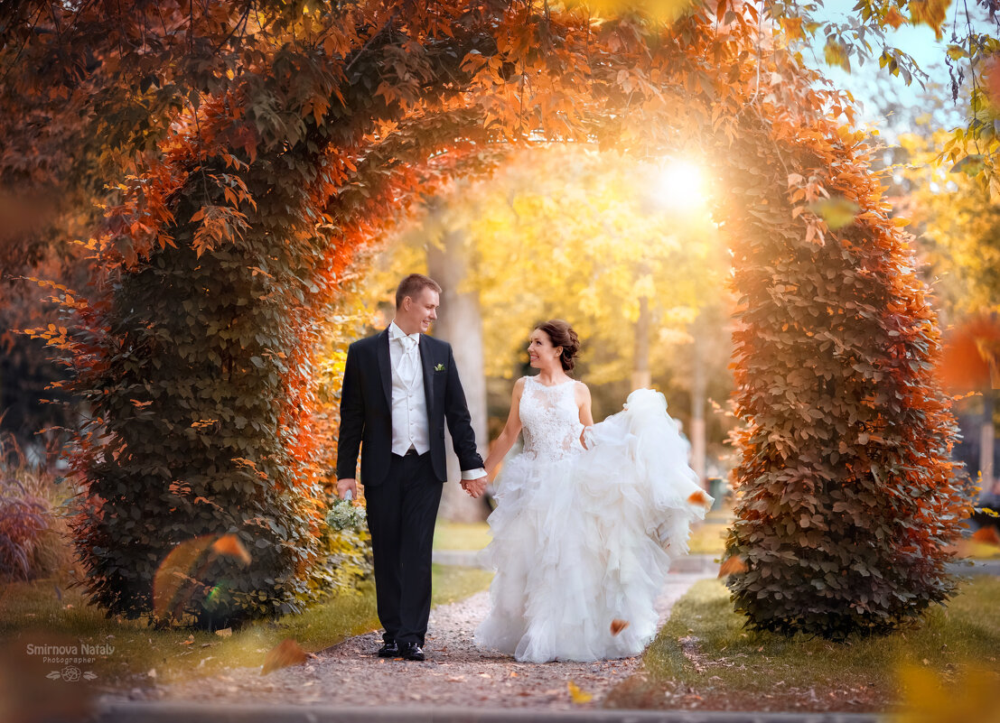 Осенняя свадьба - Фотохудожник Наталья Смирнова