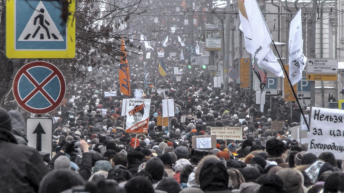 «Марш против подлецов» 13 января 2013 года. - Игорь Олегович Кравченко
