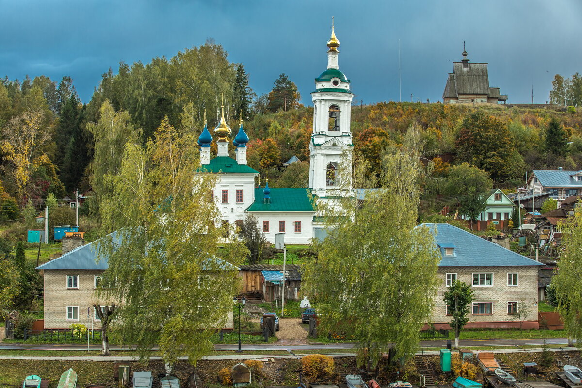 Осень -Волга. Плес. - юрий макаров