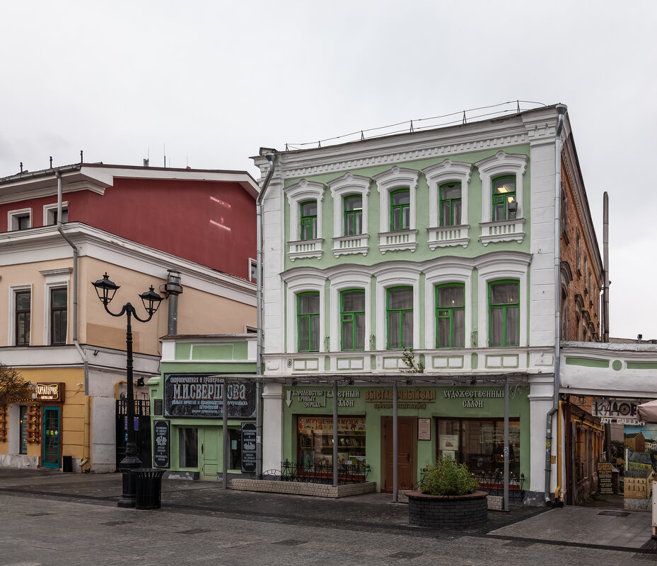 Нижний Новгород. Дом купца И. К. Лопашева с скоропечатной и граверной лавочкой-мастерской М. И. Свер - Алексей Шаповалов Стерх