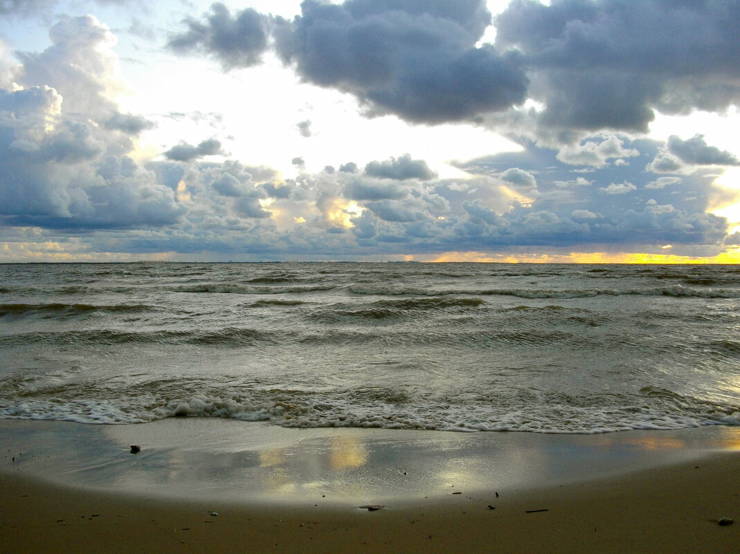 Отражение заката на песке... - Лия ☼