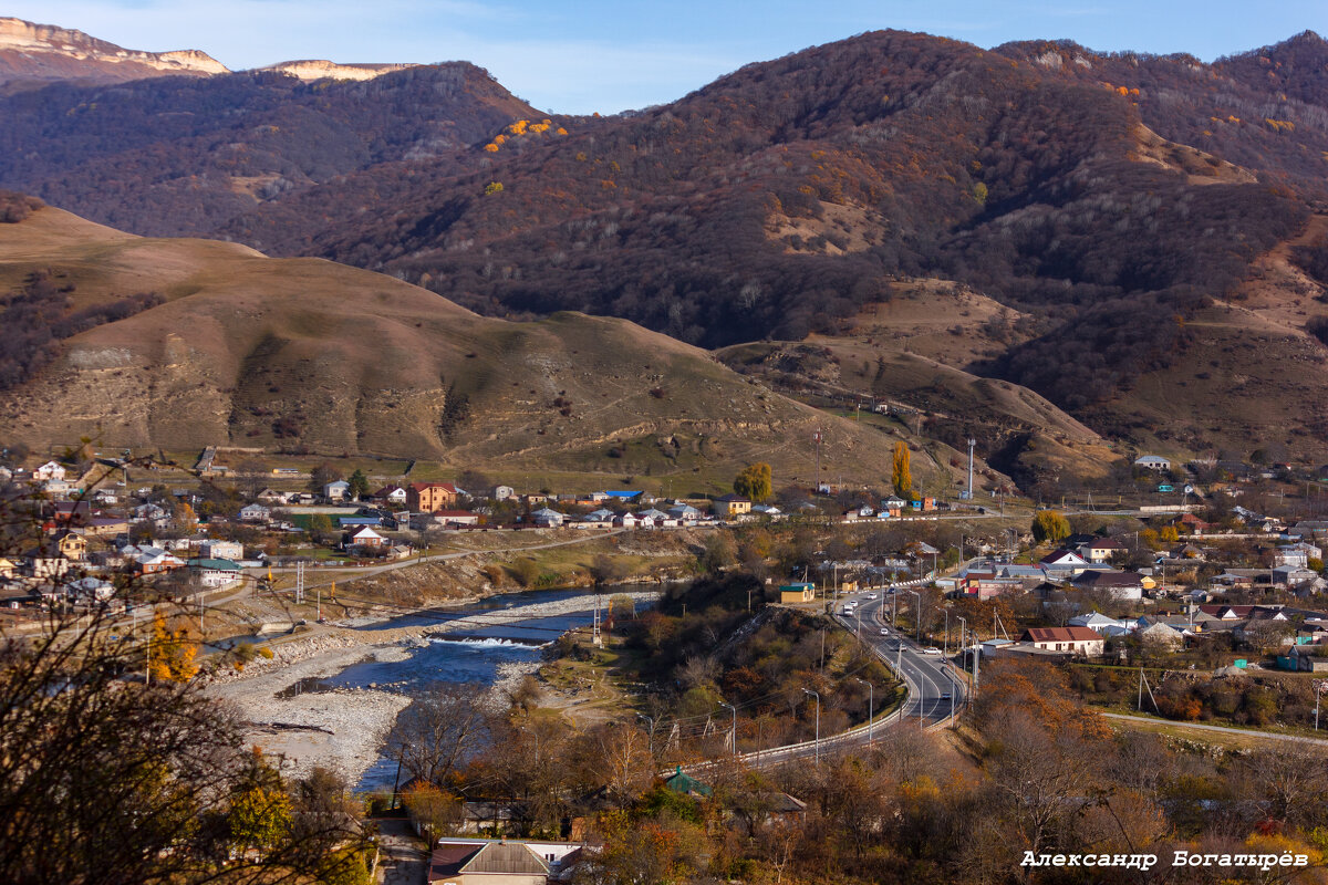 поселок имени Коста Хетагурова, река Кубань - Александр Богатырёв