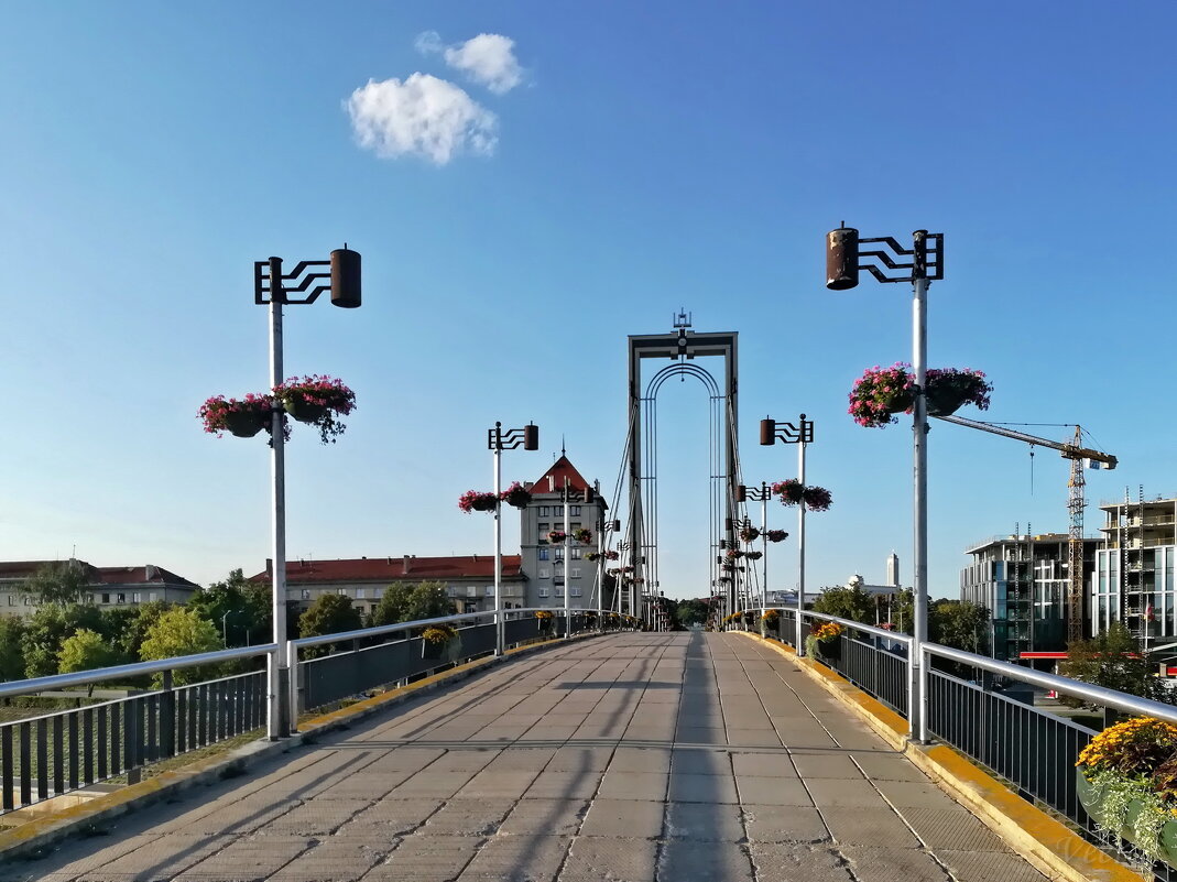 Пешеходный мост им. Юргиса Кайриса (Каунас) - veera v