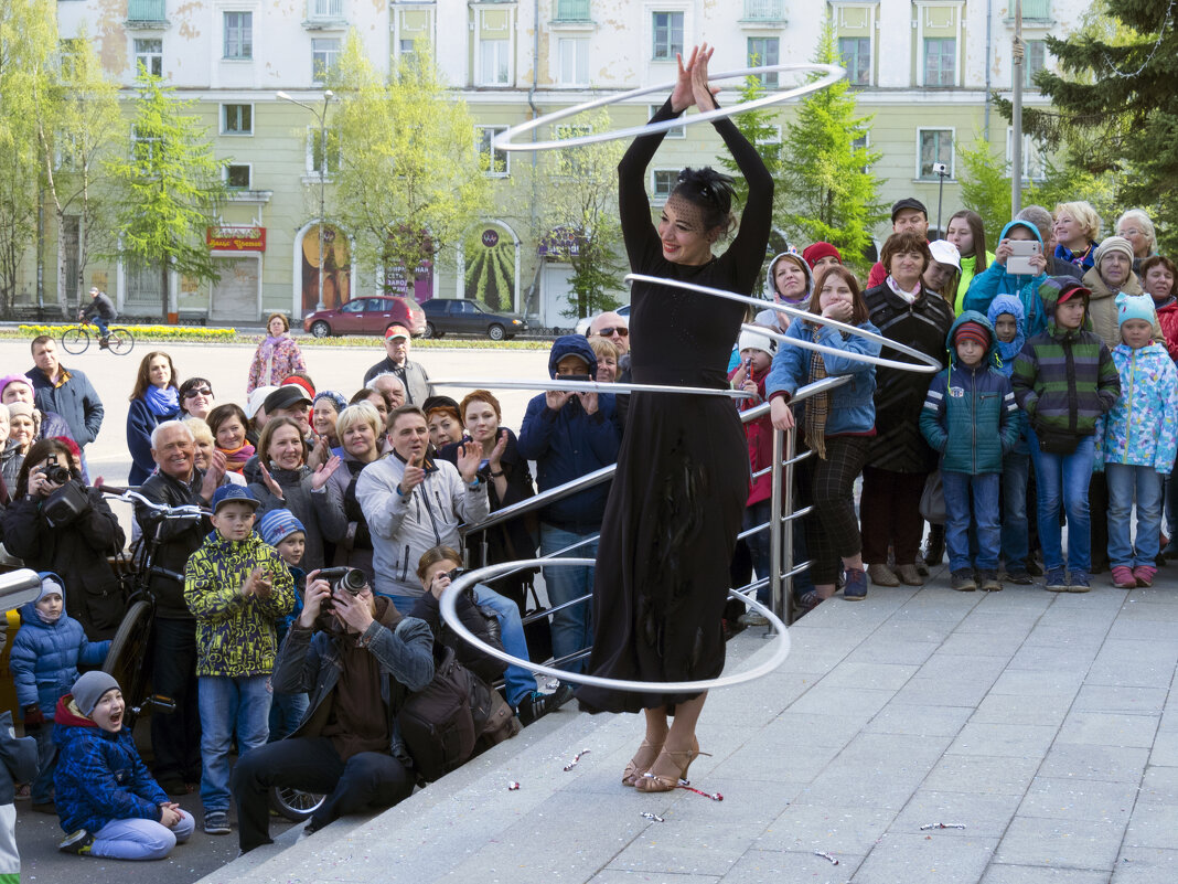 Северодвинск, Международный фестиваль уличных театров - Владимир Шибинский