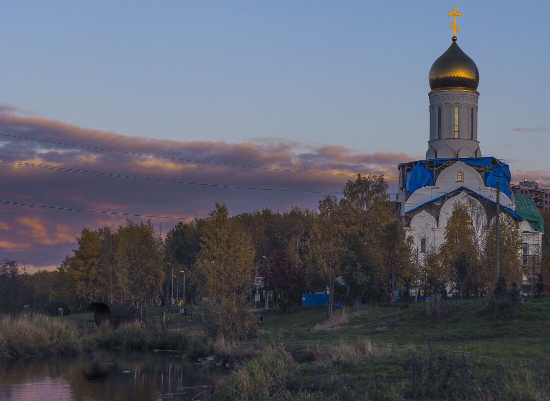 2.Осенние сумерки в парке Оккервиль - Юрий Велицкий