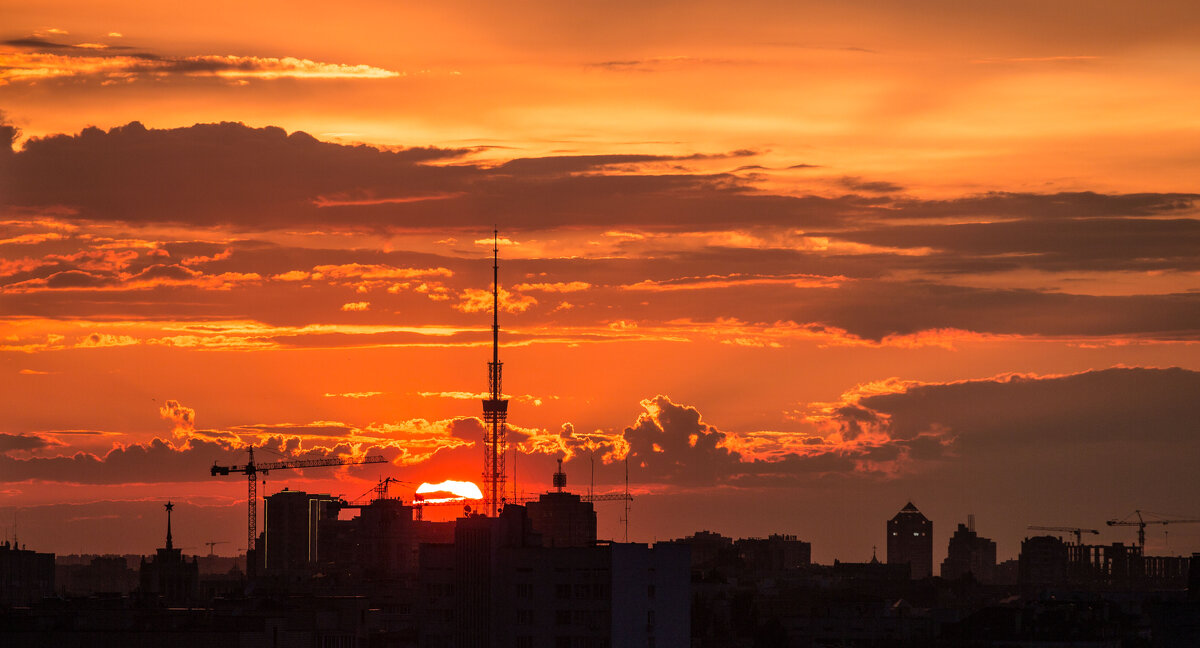 Заход солнца. Киев - Олег 