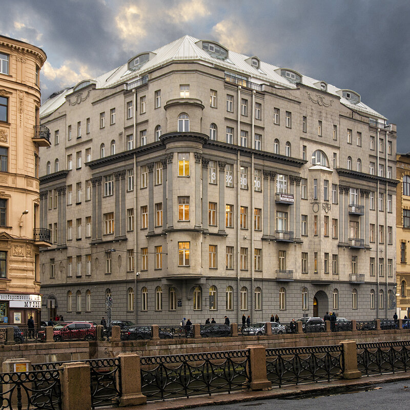 Доходный дом на Волынском переулке, Санкт-Петербург. - Максим Хрусталев