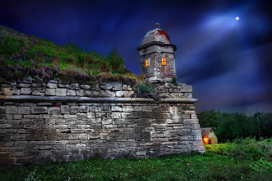 Ночная сказка в Золочевском замке - Sergey-Nik-Melnik Fotosfera-Minsk