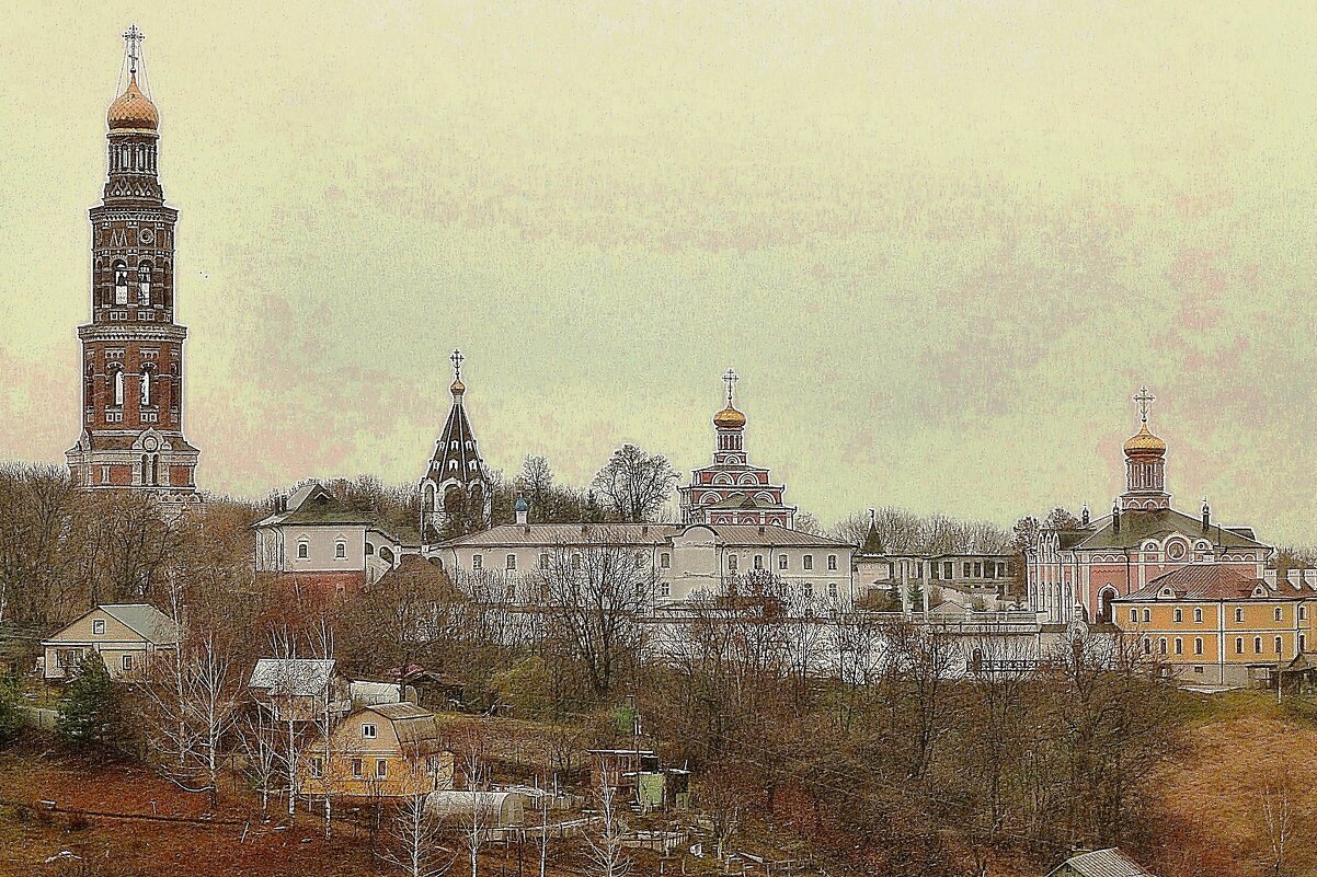 Иоанно-Богословский Пощуповский монастырь - Лидия Бусурина