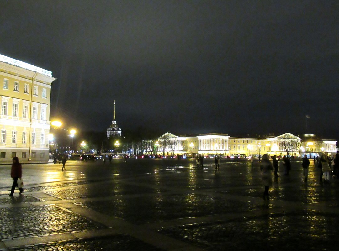 Вид с Дворцовой площади на Адмиралтейство - Елена Павлова (Смолова)