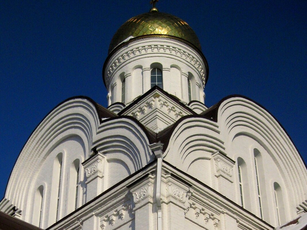 Княже- Владимирская церковь в Саратове. Фрагмент - Лидия Бараблина
