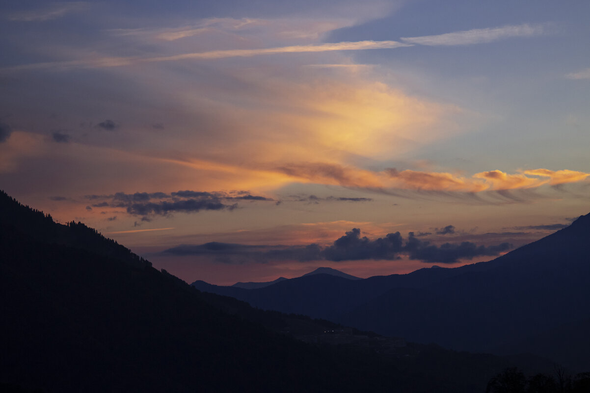 Закат в горах - Светлана Карнаух