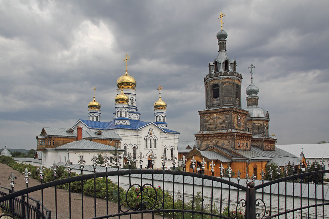 Тихвинский монастырь город Цивильск