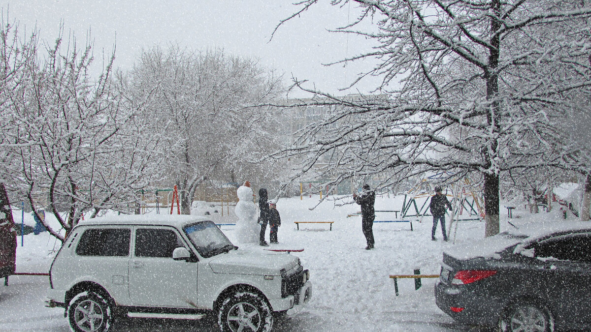 Первый снег - Владимир 