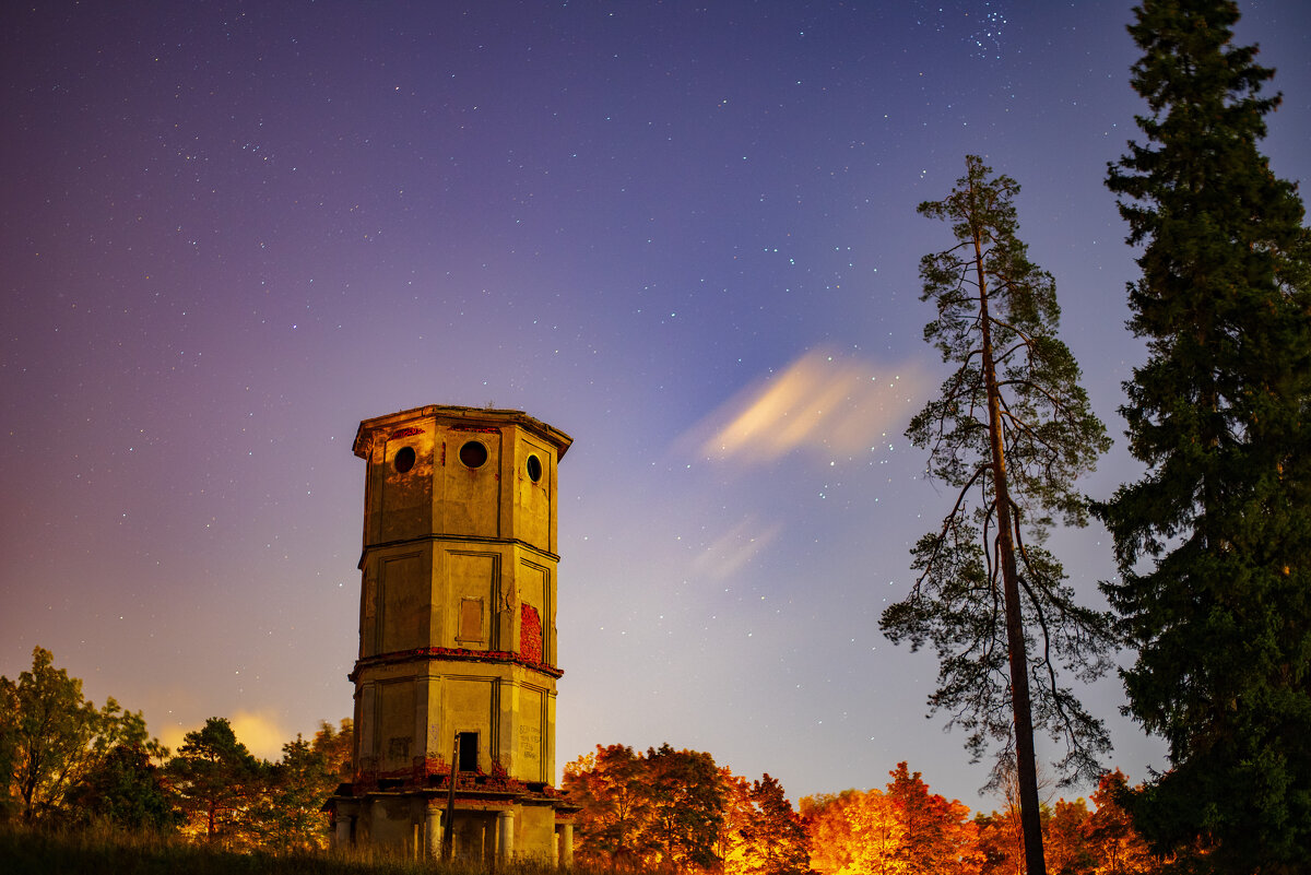 Водонапорная башня в Приоратском парке Гатчины - Дарья Меркулова