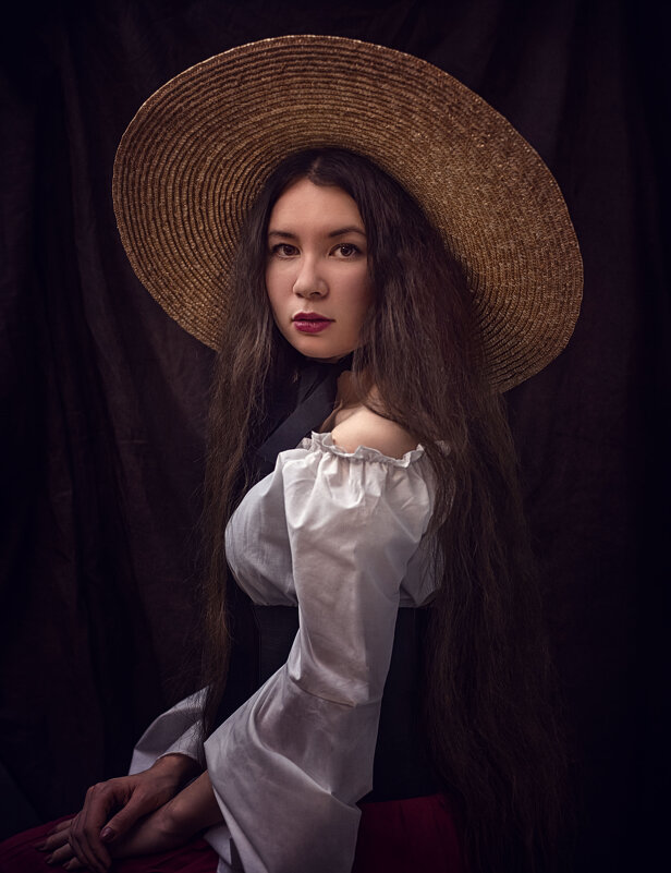 Девушка в шляпе - Kananphoto 