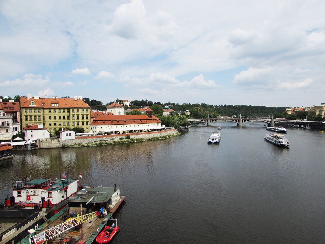 Река Влтава в Праге - Валюша Черкасова
