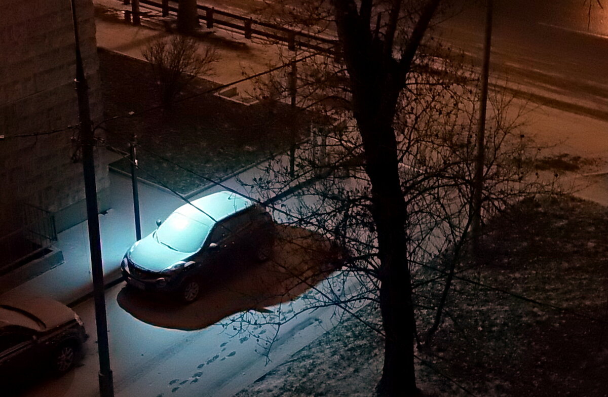 Ночь, улица, фонарь... машина, снег... - Елена 