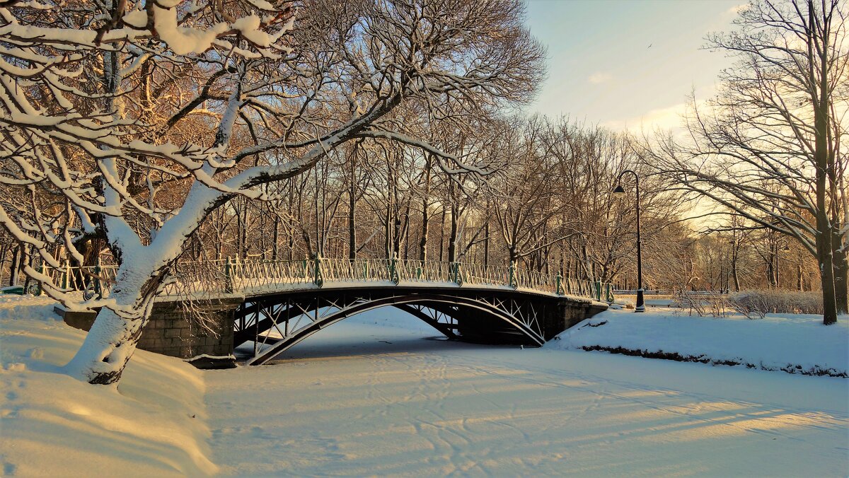 Зима у милого мостика... - Sergey Gordoff