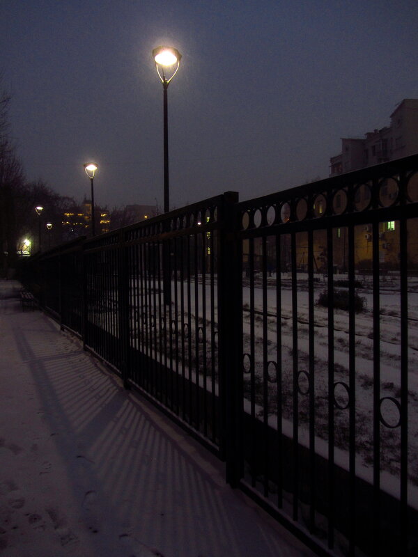 В Москве почти совсем по-зимнему - Андрей Лукьянов