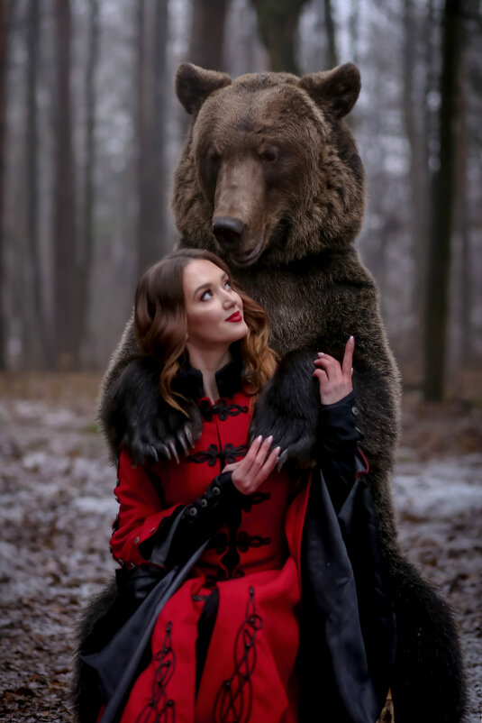 Фото с медведем - Наталья Сидорова