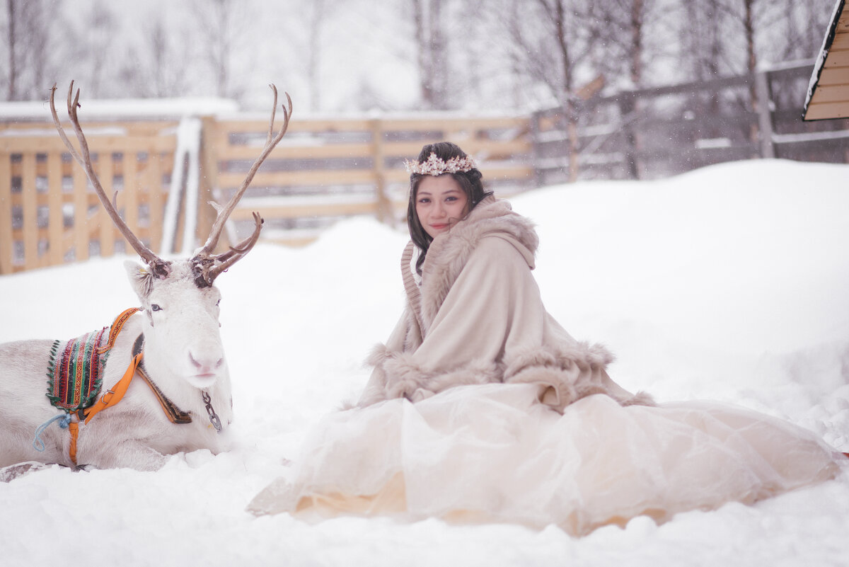 Герда и северный олень - Anna Lashkevich
