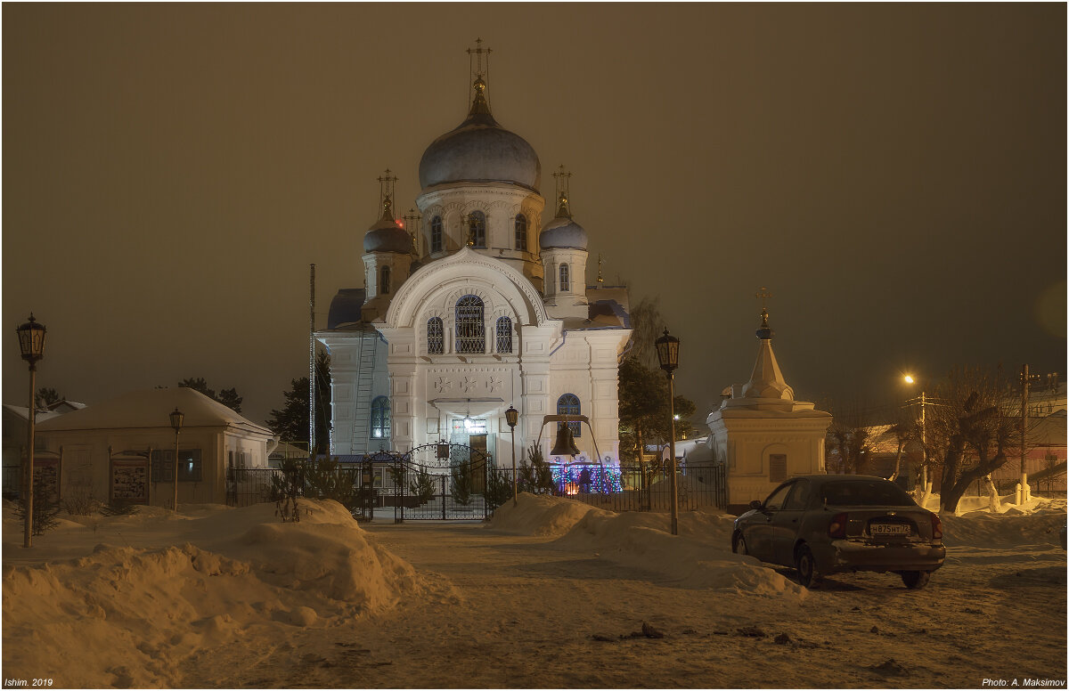 Вид на храм во имя святителя Николая Чудотворца - Александр Максимов