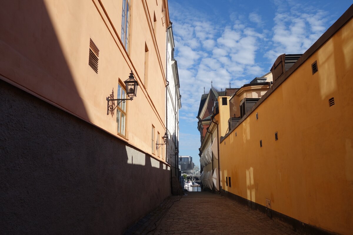 улица в Стокгольме - Елена 