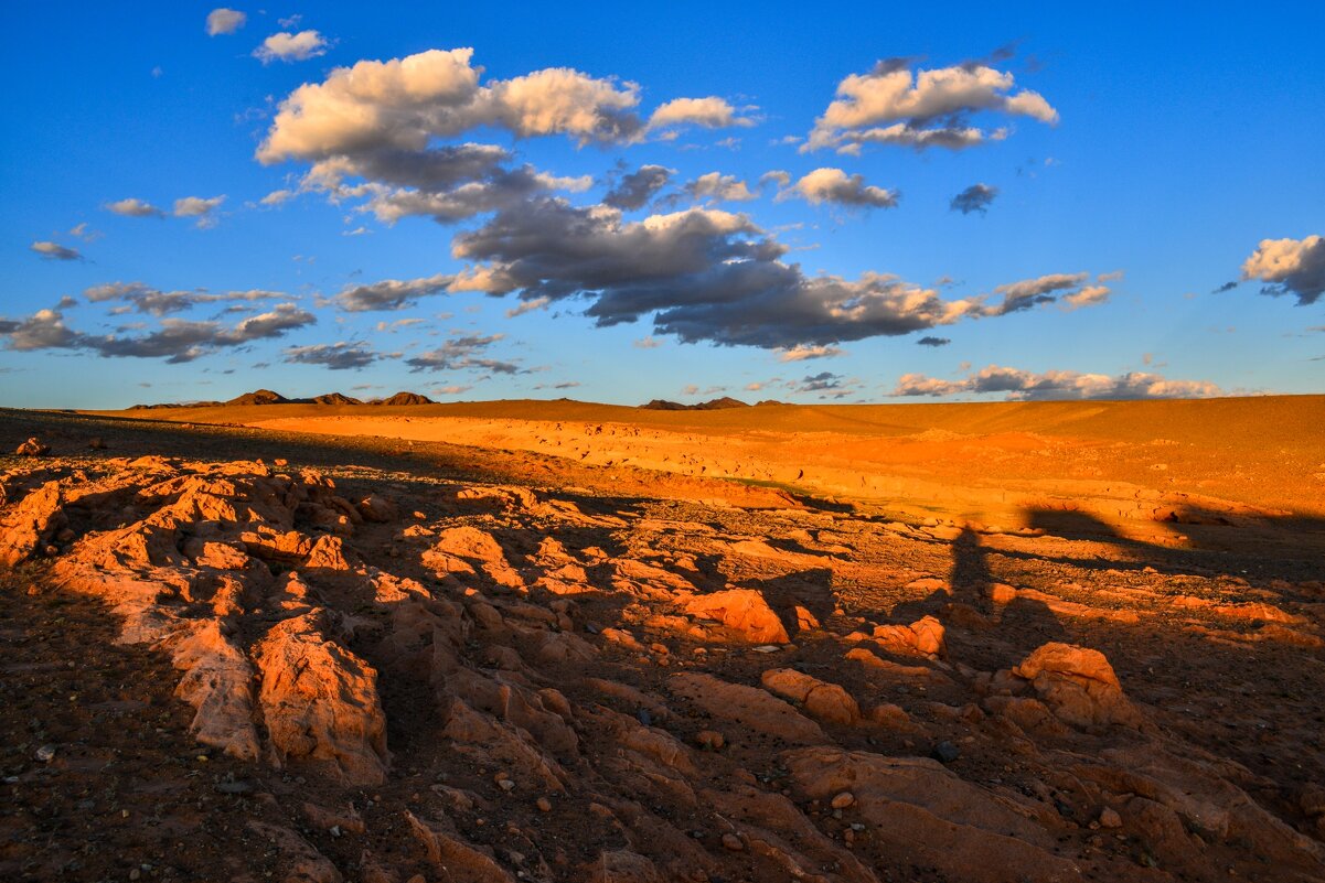 Пустыня Гоби на закате - Георгий А