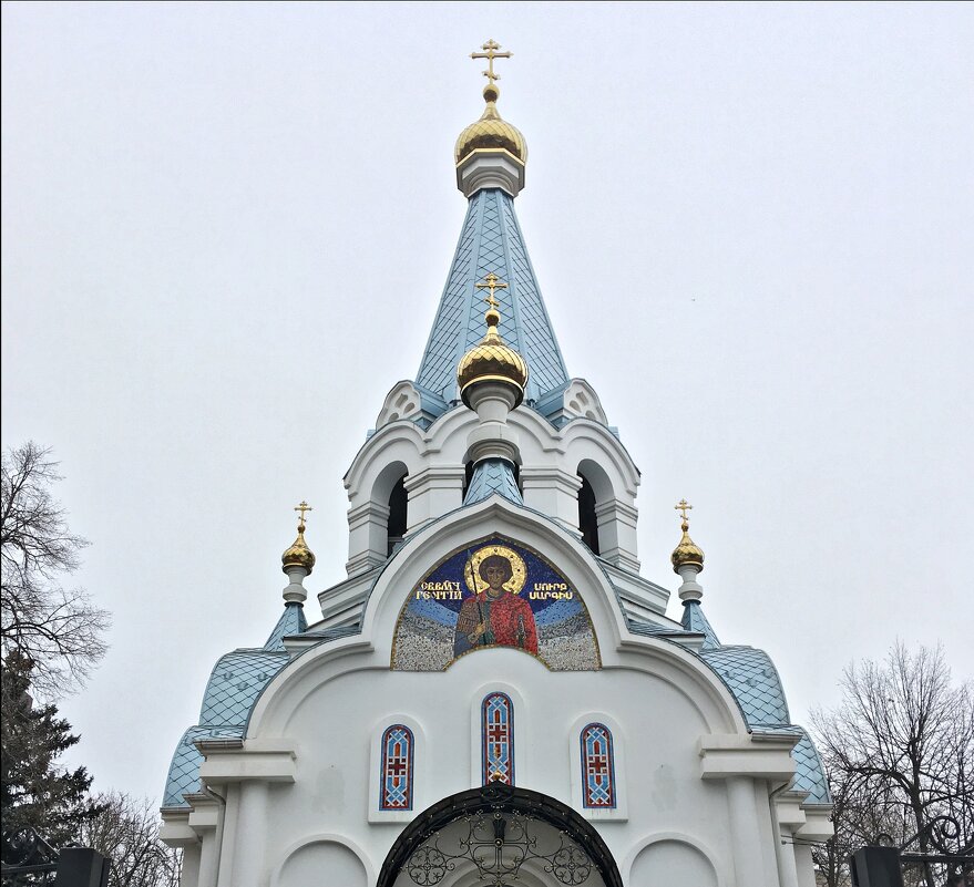 Православный Храм Святого Великомученика Георгия Победоносца. Фрагмент - Надежда 