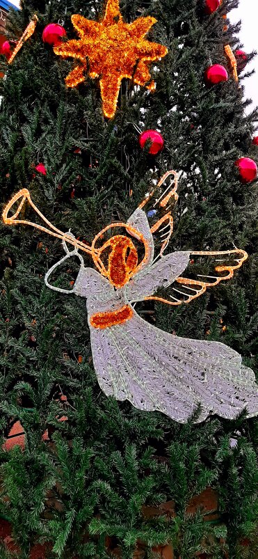 Украшение Ангела на Новогодней елке - Светлана Дунаева