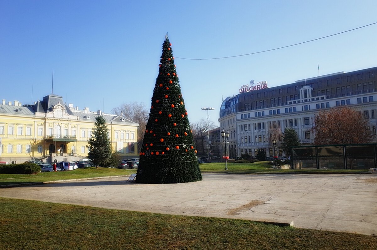 Болгария, София перед Рождеством - wea *
