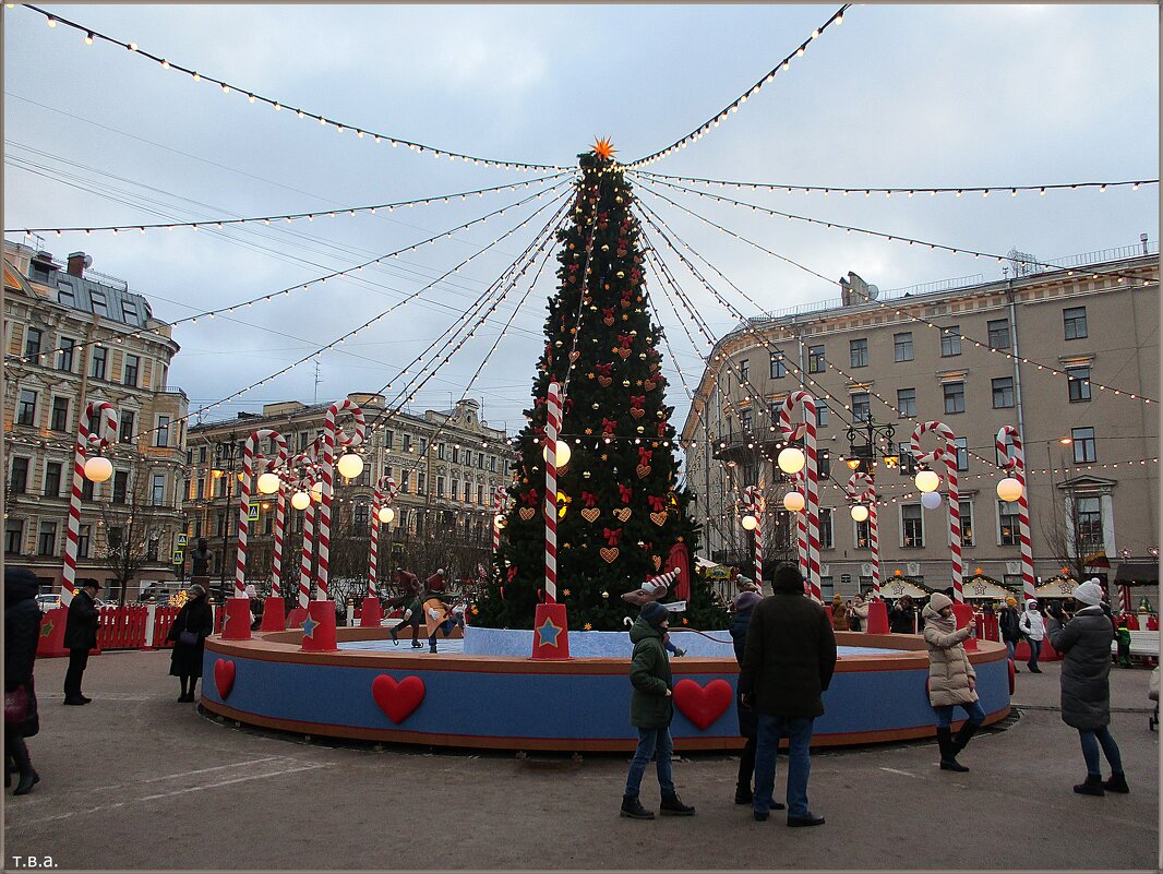 Новогодняя ель - Вера 