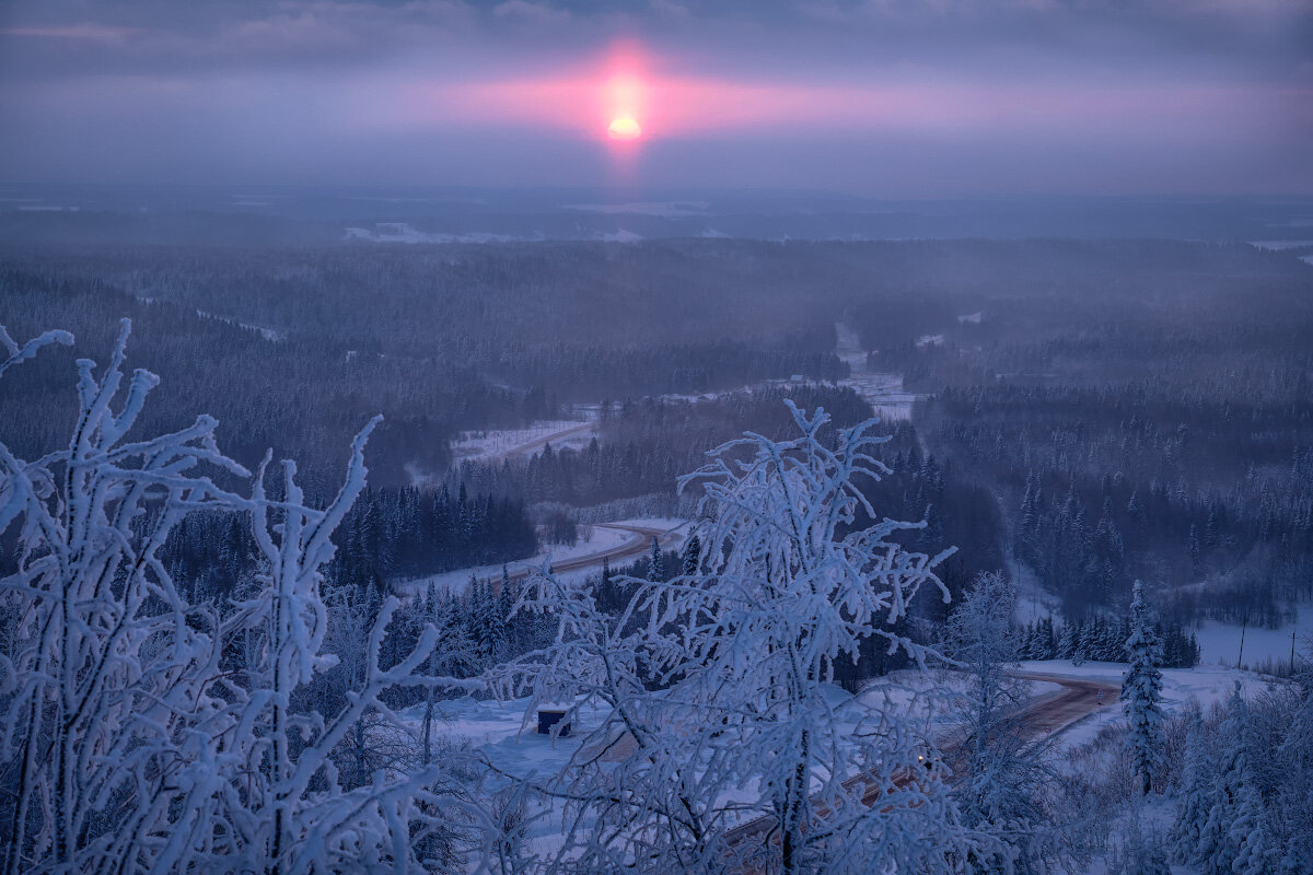 Морозный рассвет на Белой Горе - Fuseboy 