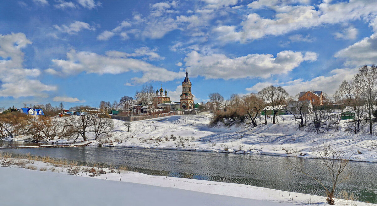 Солнечным зимнем днем в Колычево - Евгений Голубев
