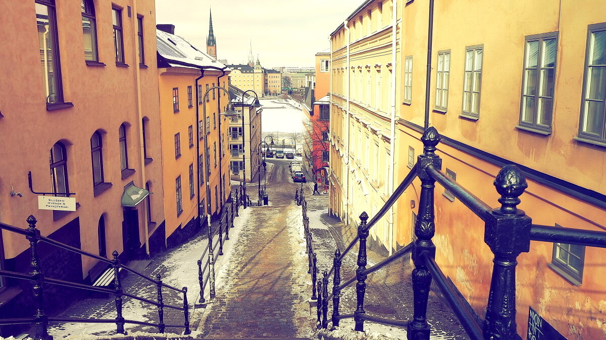 Стокгольм район Södermalm - wea *