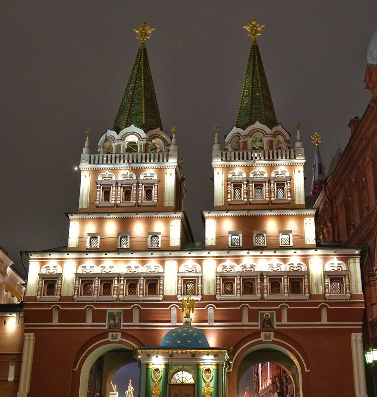 Воскресенские ворота и Иверская часовня, Москва - Иван Литвинов