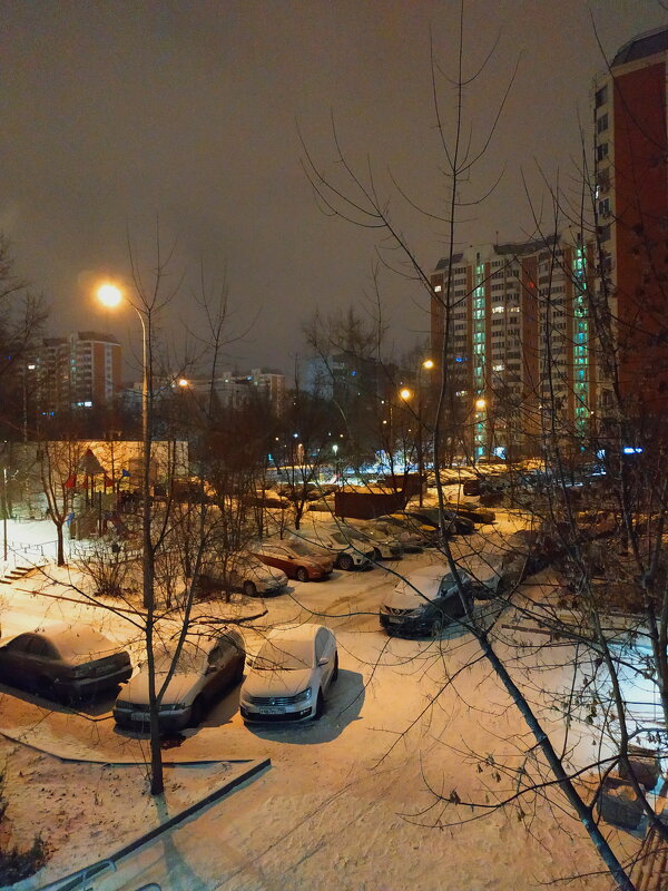 Трудно ли снимать снег московской зимой - Андрей Лукьянов