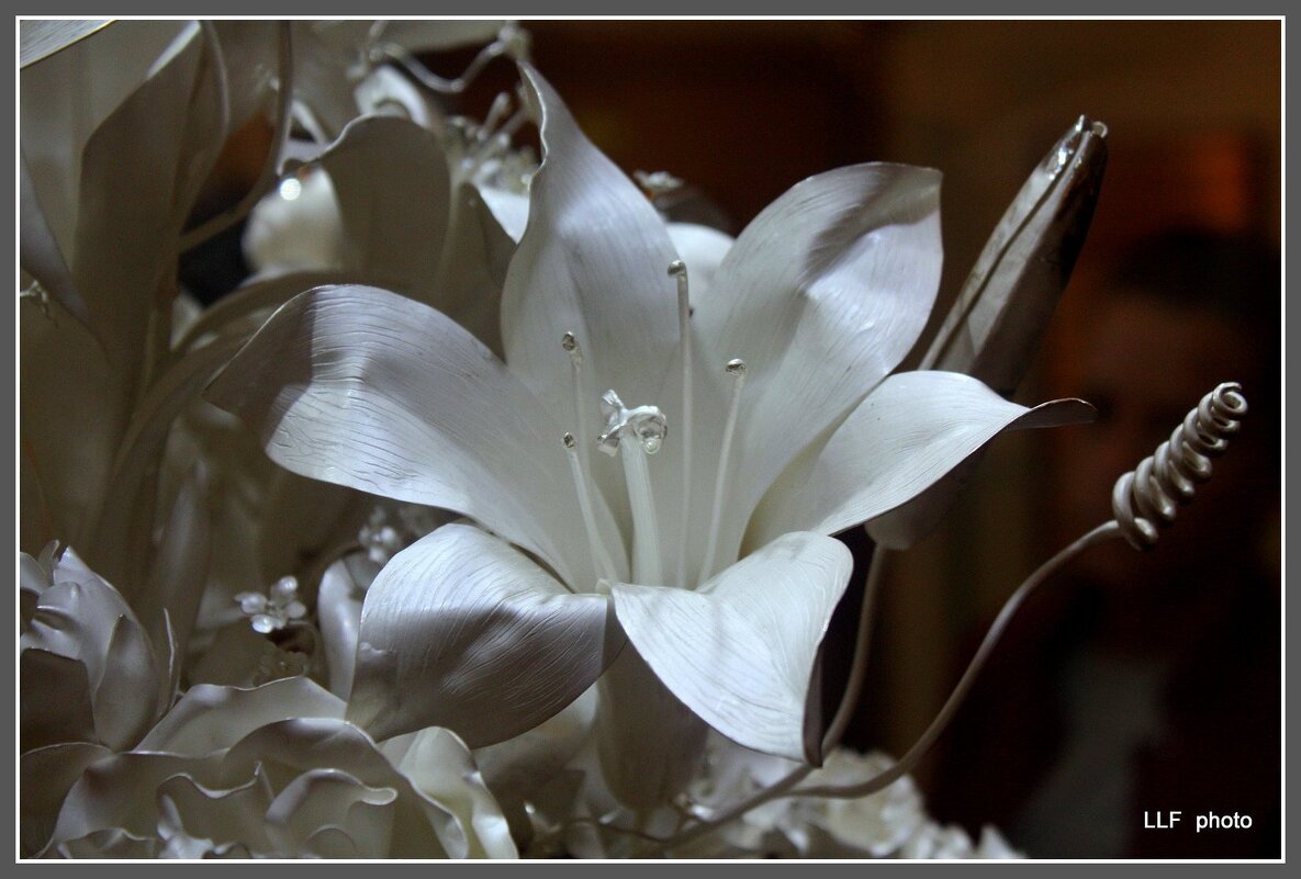 Цветок лилии из серебра. - Liudmila LLF