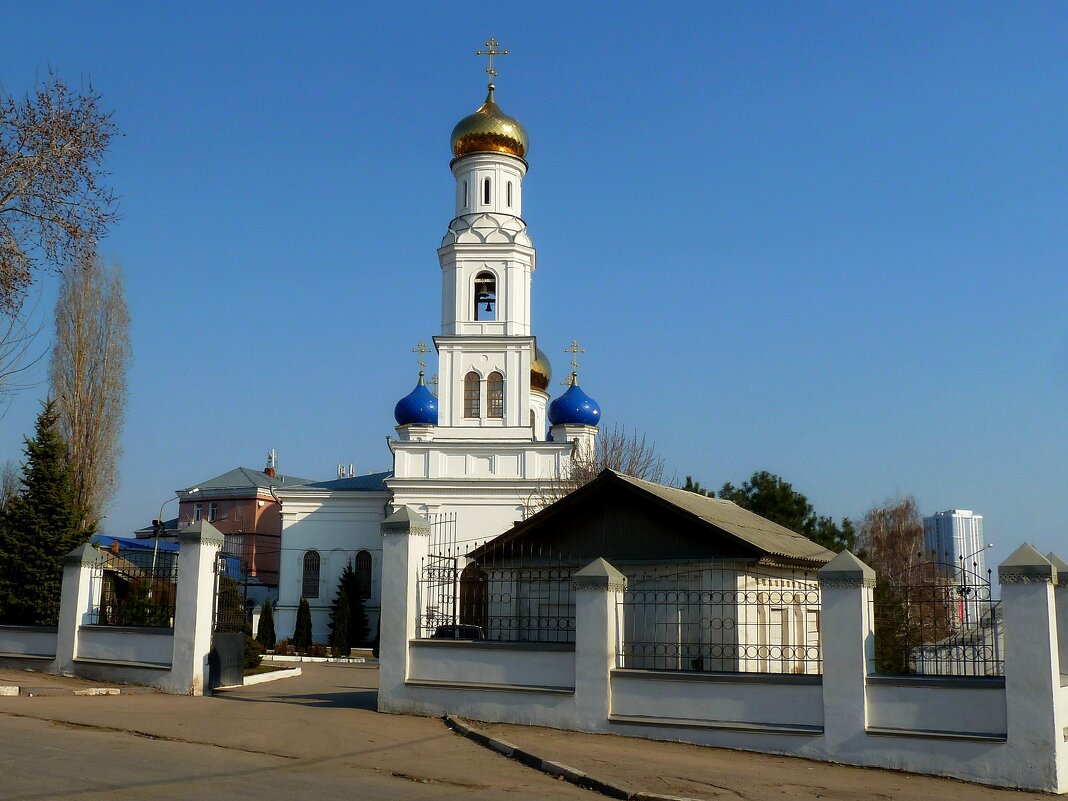 Духосошественская церковь на горах в Саратове - Лидия Бараблина