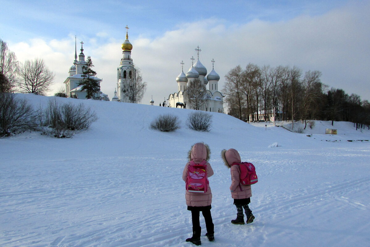 по дороге в школу - irina 