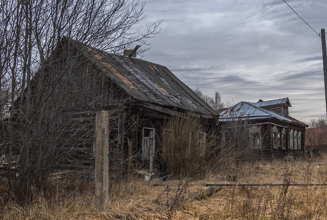 Заброшенные деревни Николополья - Сергей Цветков