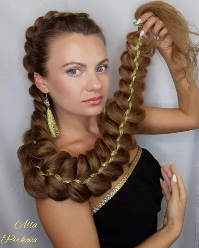 Золотая коса - Алла Перькова