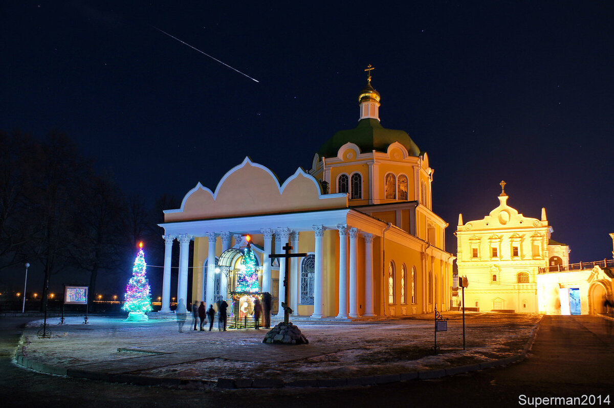 Рождественская ночь в Рязанском кремле - Superman 2014