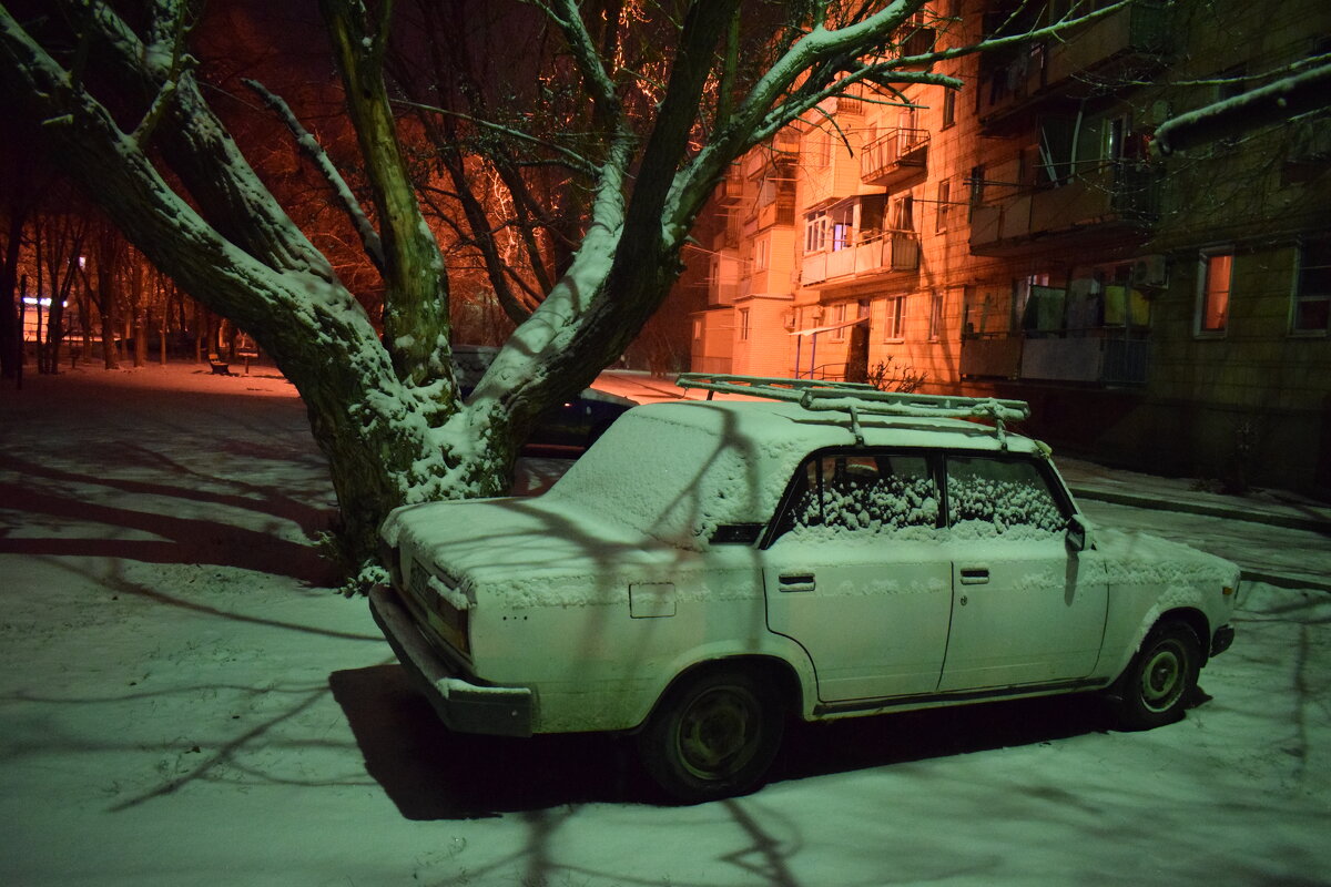 ночной снег - Владимир Мазаев Астрахань 