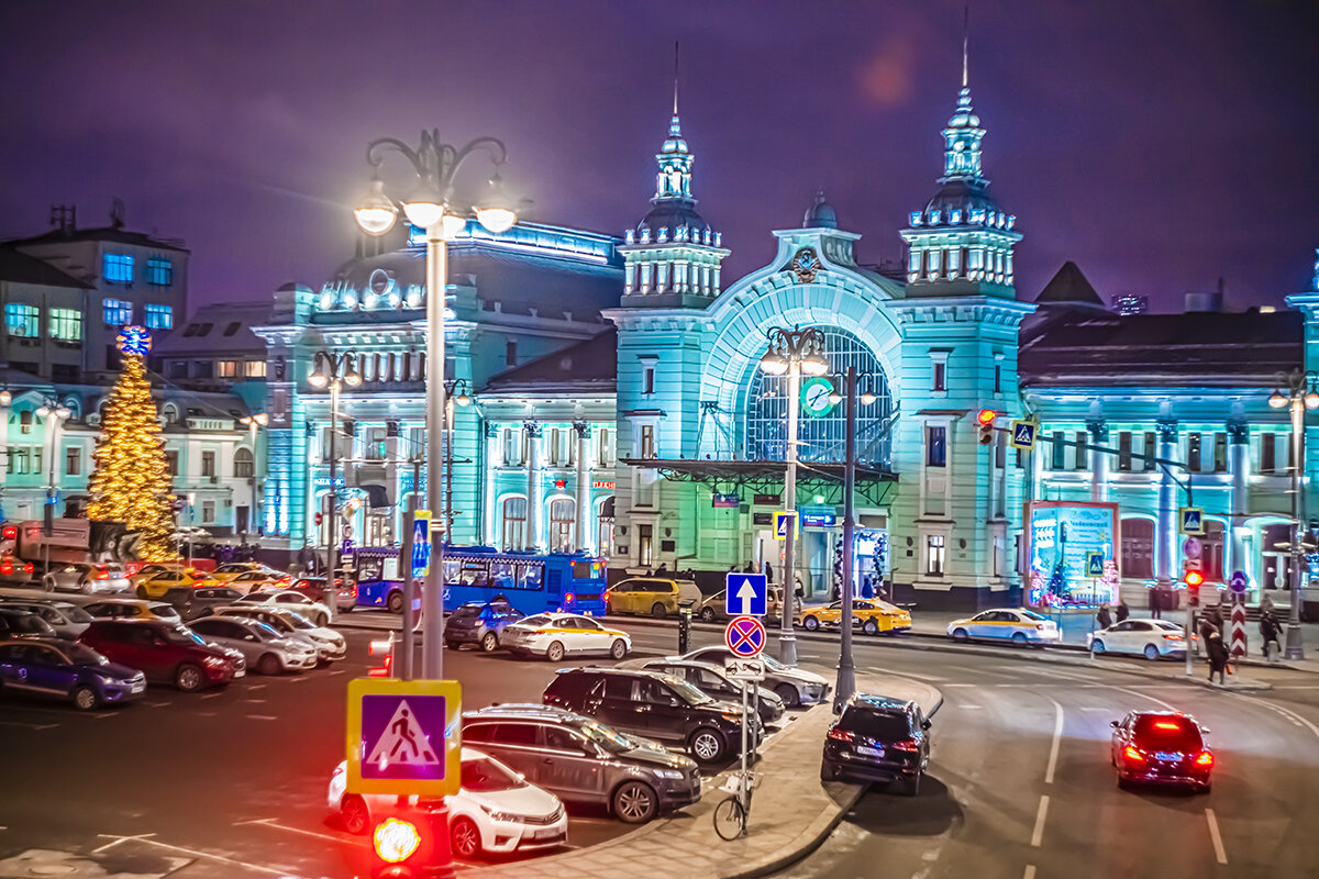 Москва. Площадь Белорусского вокзала. - Игорь Герман