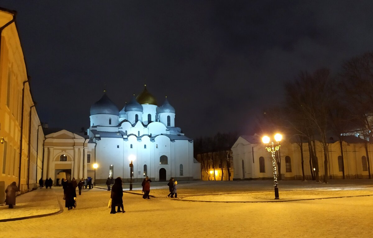 Новгородский кремль в Рождество. - Ирина ***