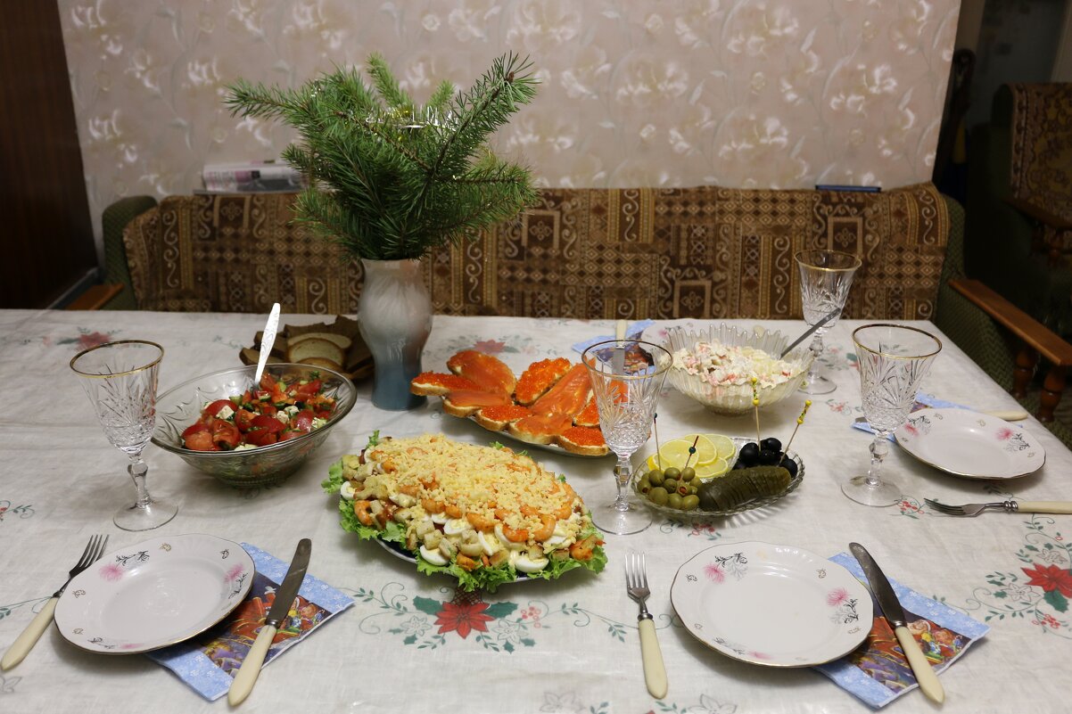 Праздничный ужин - Ольга 
