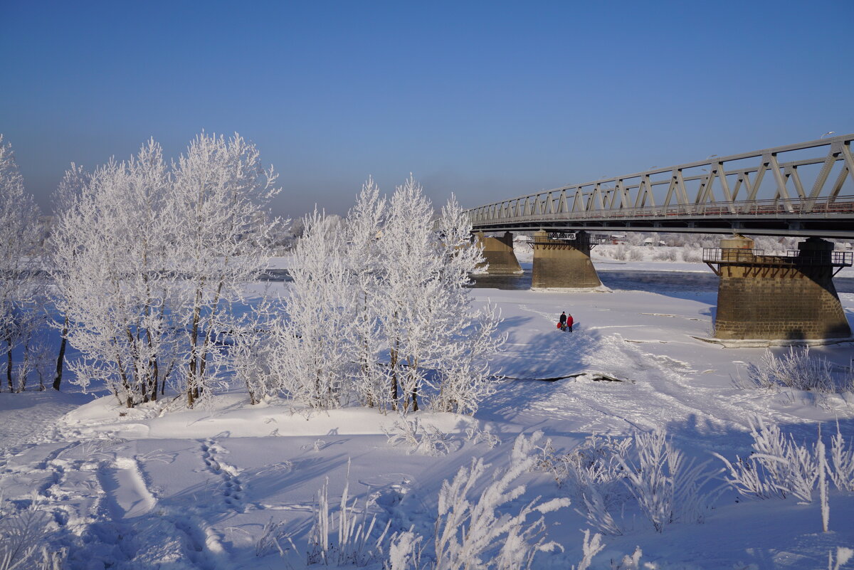 У зимнего моста - Наталия Григорьева